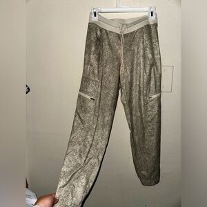 Athleta women’s drawstring venture printed pant 0P athleisure summer